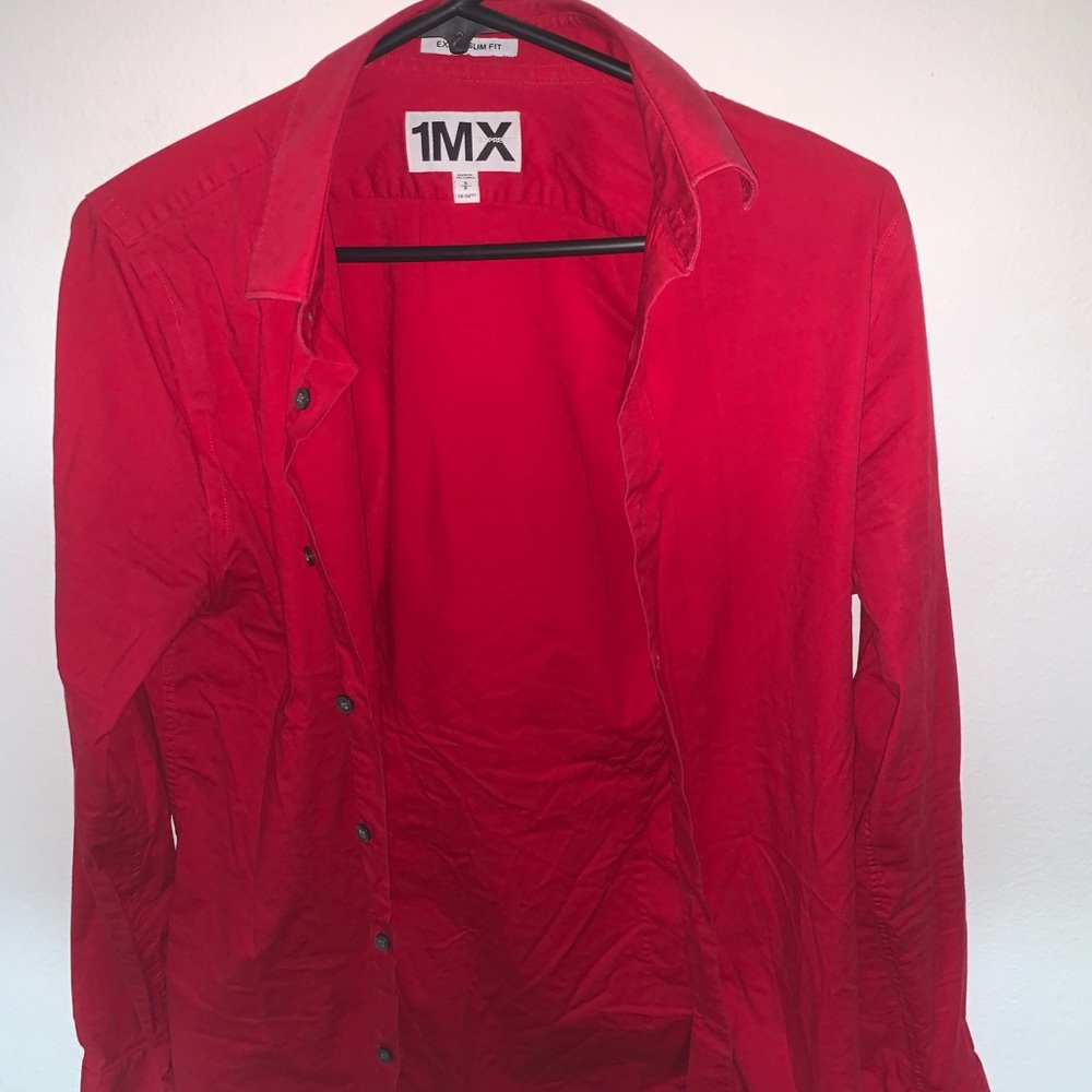 Express slim fit dress shirt